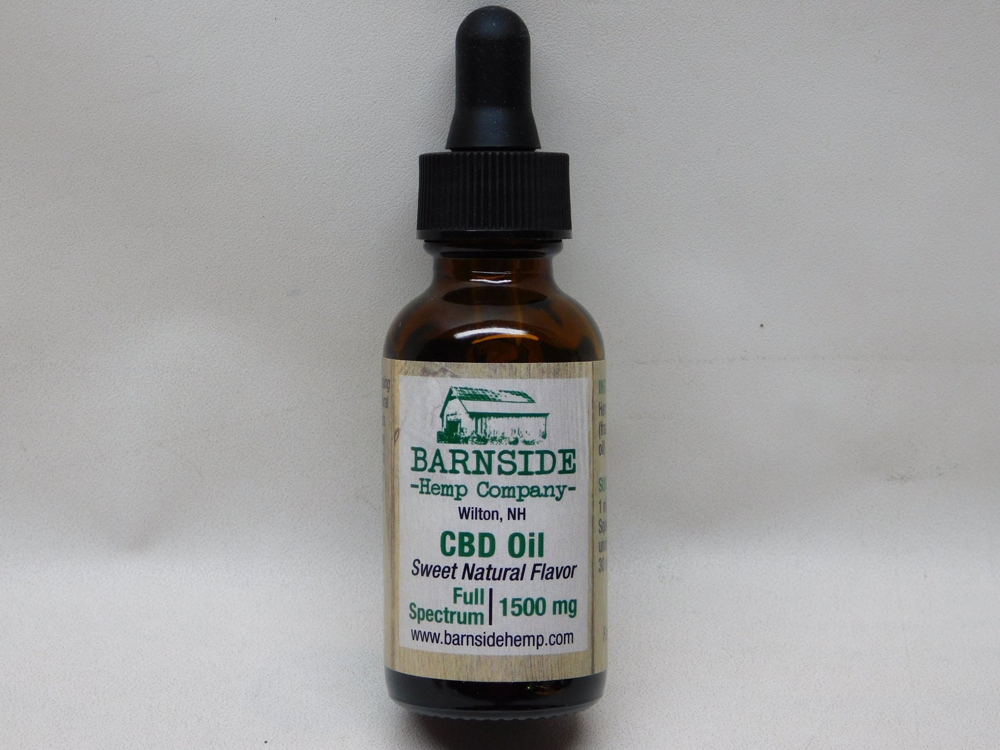 CBD oil for You and Your Friends Natural Flavor 1500mg - Barnside Hemp