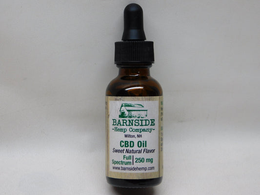 CBD oil for You and Your Friends Natural Flavor 250mg - Barnside Hemp