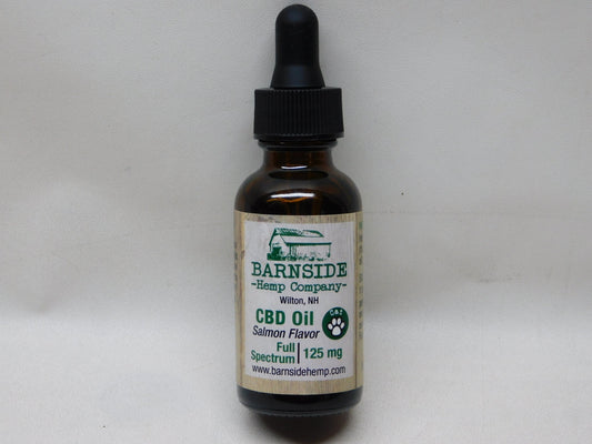 CBD Oil For Your Cat Salmon Flavor 125mg - Barnside Hemp