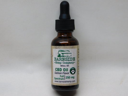 CBD Oil For Your Cat Salmon Flavor 250mg - Barnside Hemp