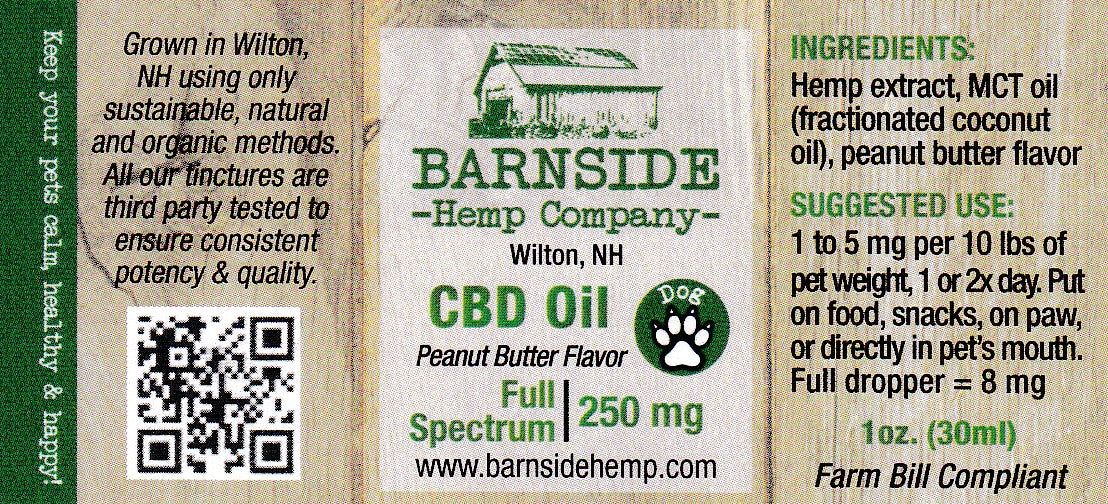 CBD Oil For Dogs Peanut Butter Flavor 250mg